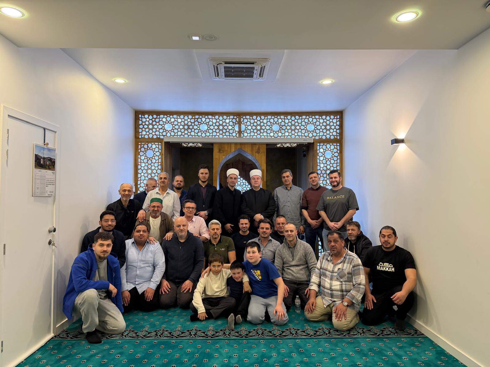 Foto: Uprava za vjerske poslove - Direktor Uprave za vjerske poslove posjetio IZB u Belgiji